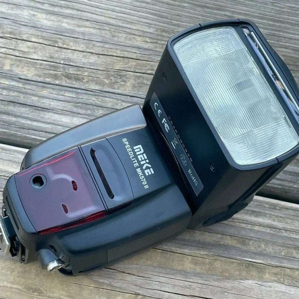 Meike Flash Speedlite MK570II 2.4G Wireless Manual Camera Flash with LCD Display